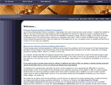 Tablet Screenshot of postsecondaryconsultant.com